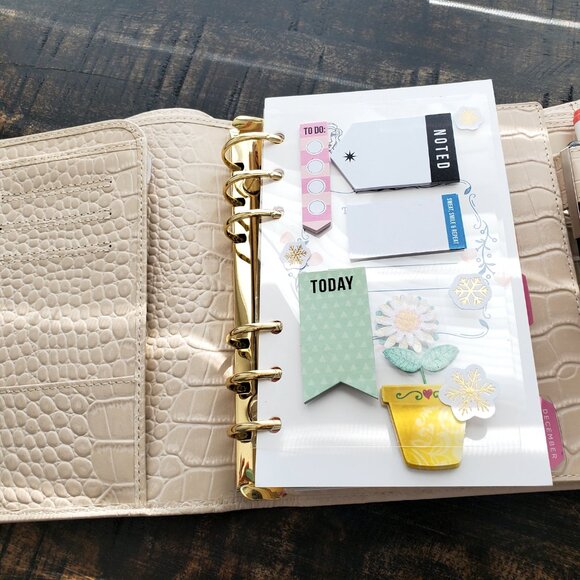 Moterm Personal-Wide Luxe Rings Planner - Picture 2 of 5